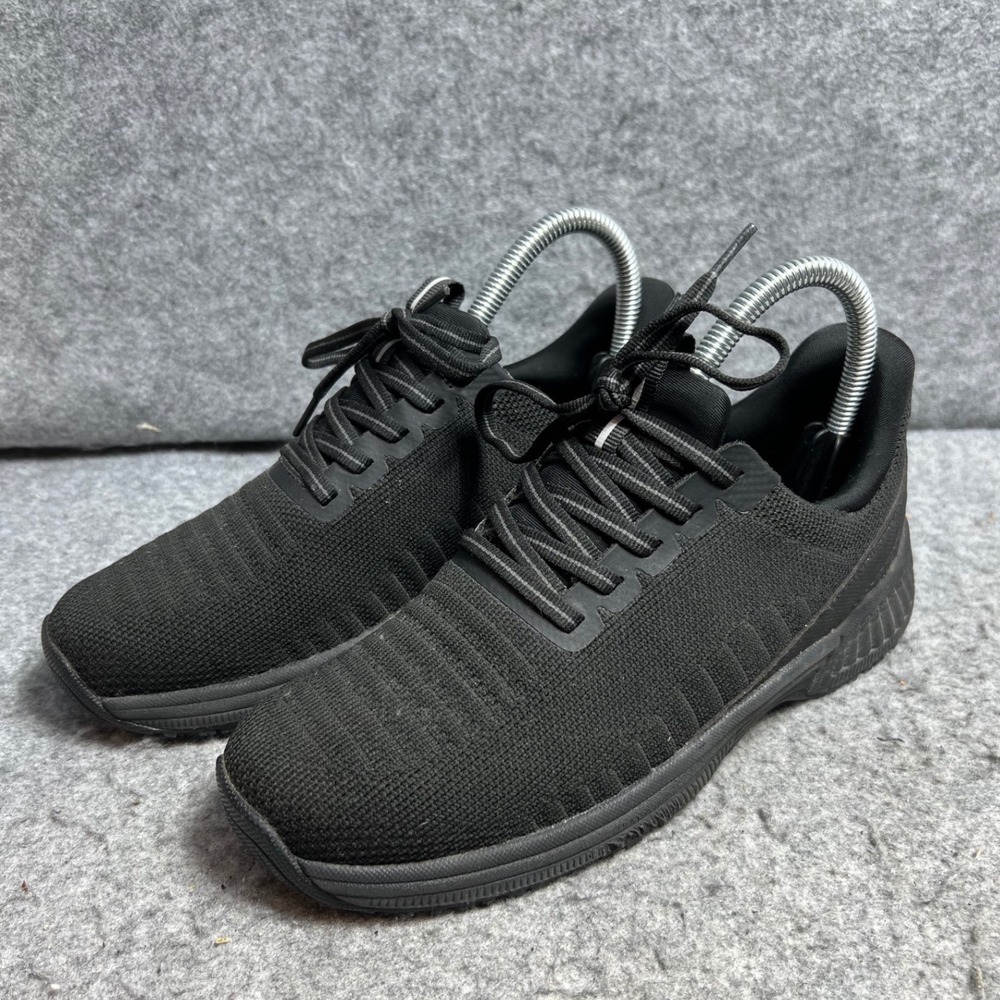 Orthofeet Coral Black Stretch Knit Slip Resistant Walking Sneakers Women 6B